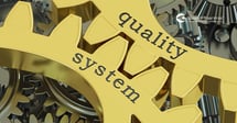 Quality System QMS Cogs