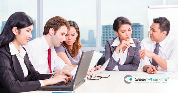 Mostly Asian Business Team