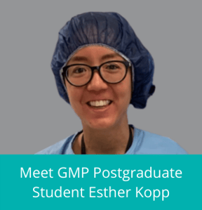 Meet GMP Postgraduate Student Esther Kopp
