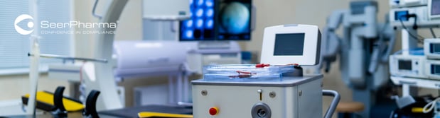 Medical Devices in hospital operating theatre 1200x325